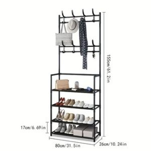 5 tier Multi Functional Shoe Rack - Image 6