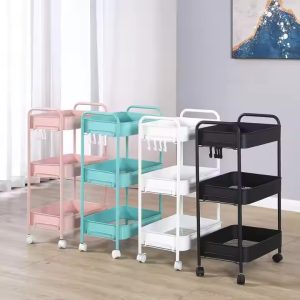 3-Tier Rolling Cart - Image 3