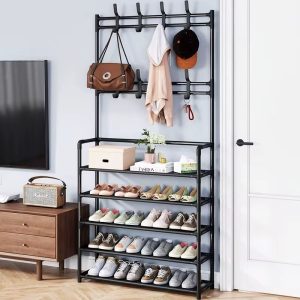 5 tier Multi Functional Shoe Rack - Image 1