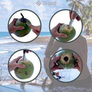 Stainless Steel Coconut Opener - Image 5